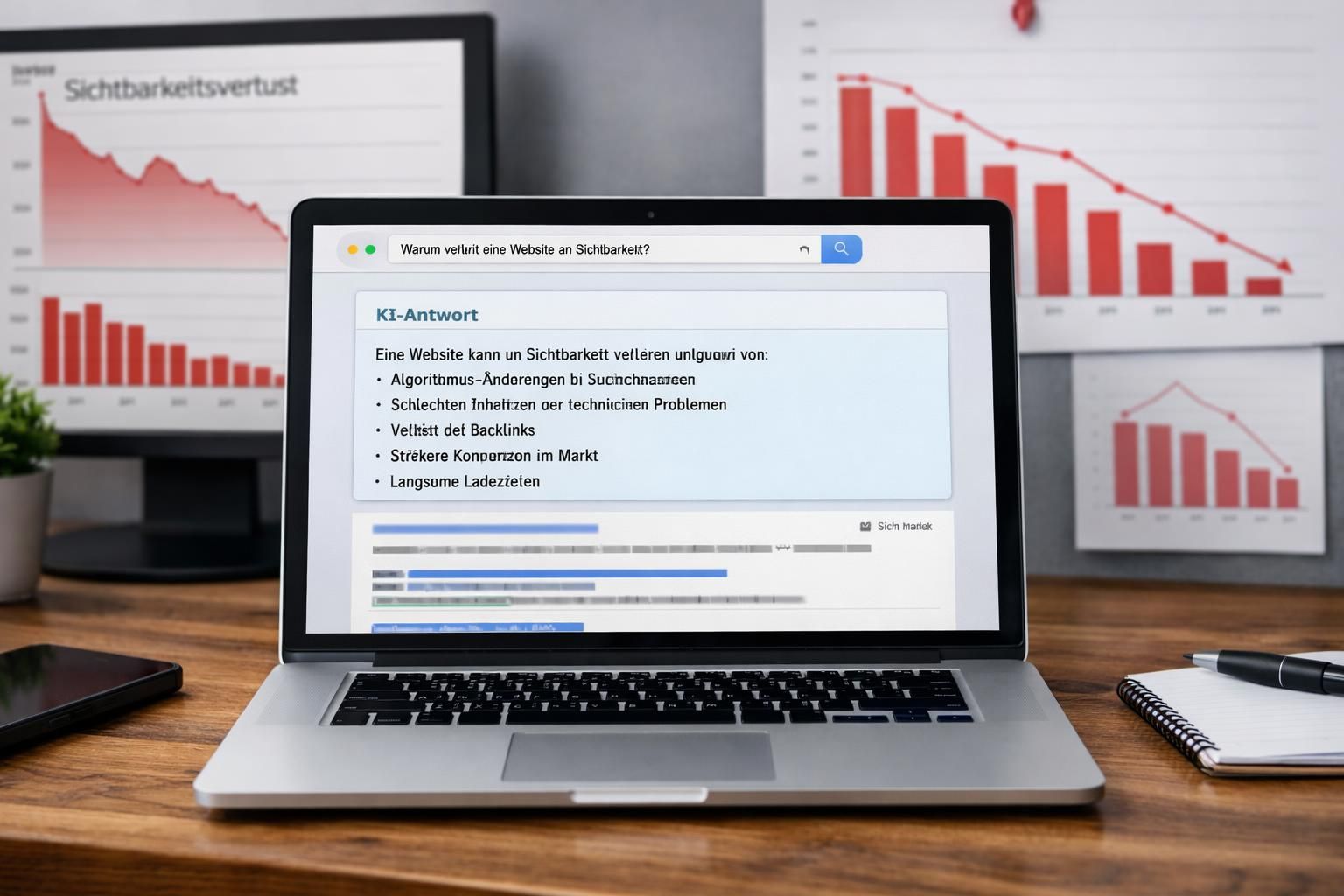 erfahren sie, warum herkömmliche seo-daten heutzutage oft keine genaue darstellung der tatsächlichen online-sichtbarkeit mehr bieten und welche faktoren dies beeinflussen.